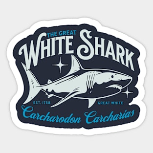 The Great White Shark Sticker